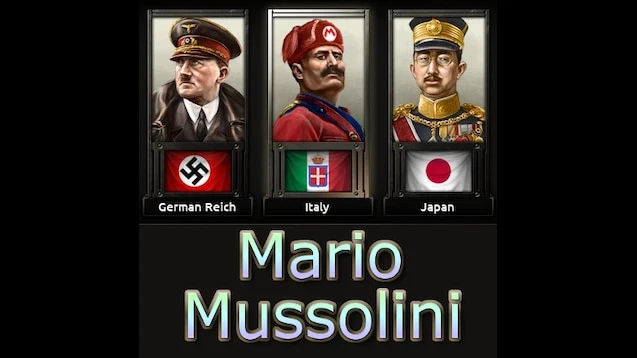 Hearts of Iron 4 "Mario Mussolini"