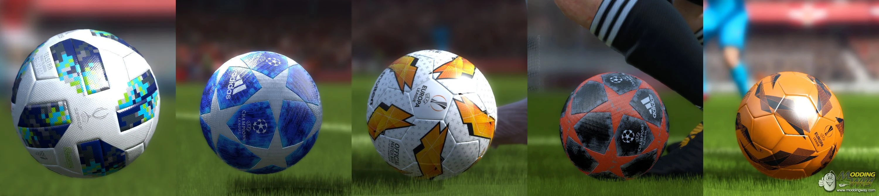 FIFA 14 "UEFA Balls Pack 2018-2019 [127]"