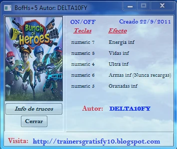 Bunch of Heroes: Трейнер (+5) [1.0] {Delta10FY}