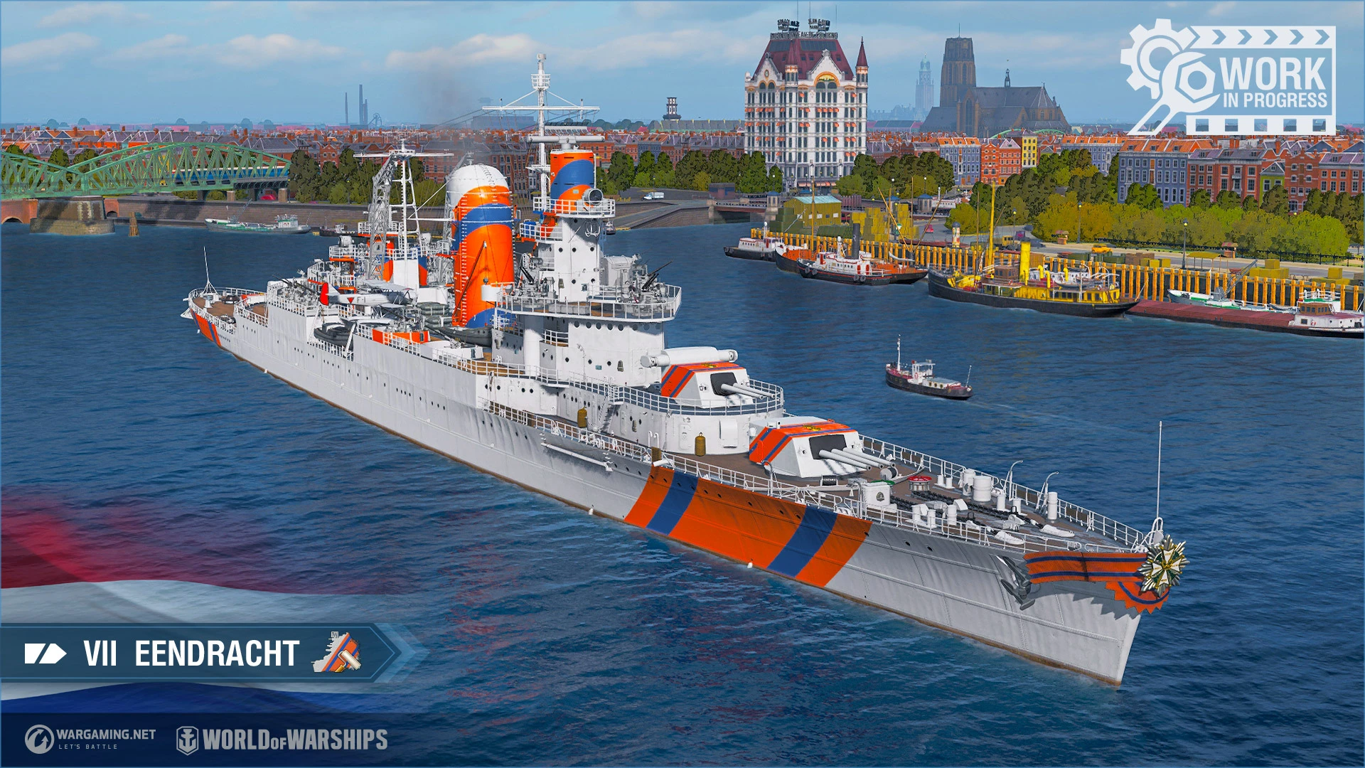 Анонс обновления 0.10.6 в World of Warships - первая часть крейсеров Нидерландов, новый тип вооружения и многое другое