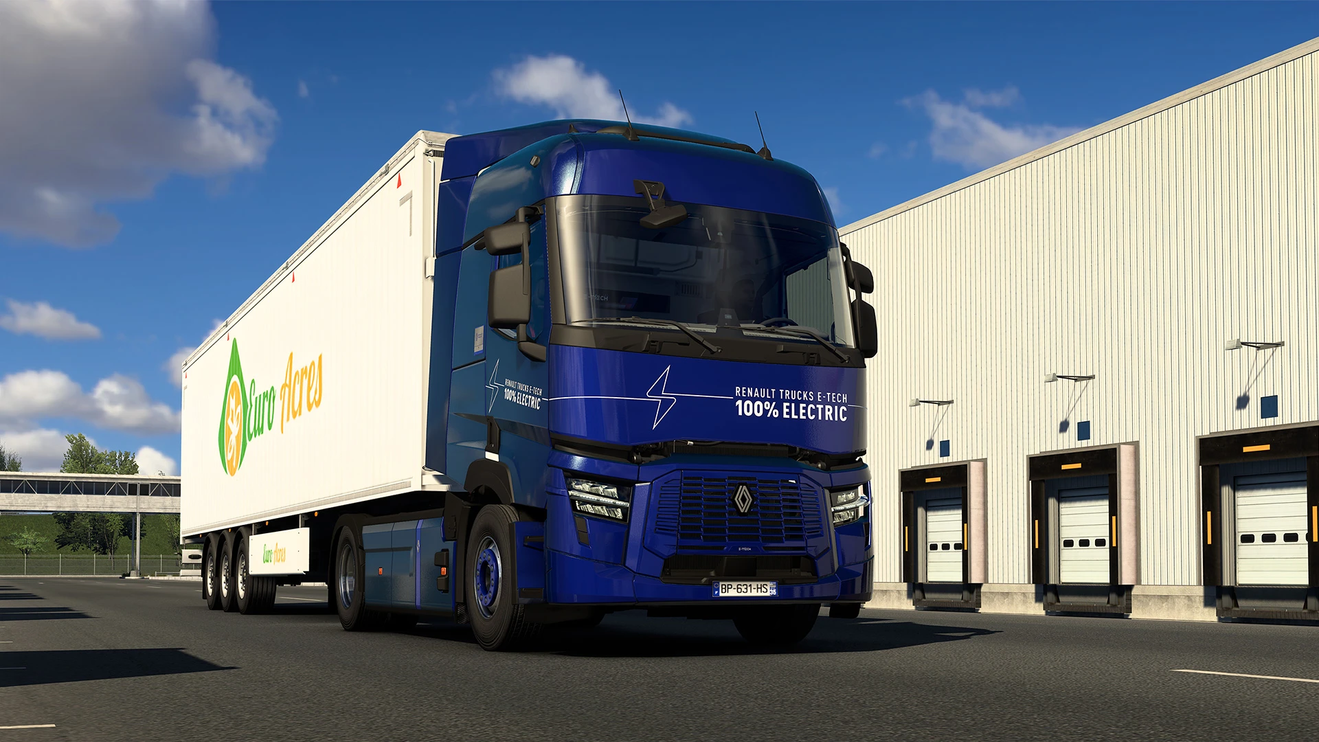 В Euro Truck Simulator 2 добавили новый грузовик - Renault Trucks E-Tech T