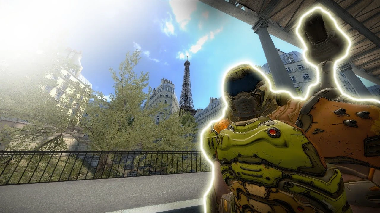 Думгай в Париже