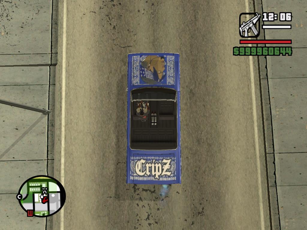 GTA SA "Новый винил для Savanna"