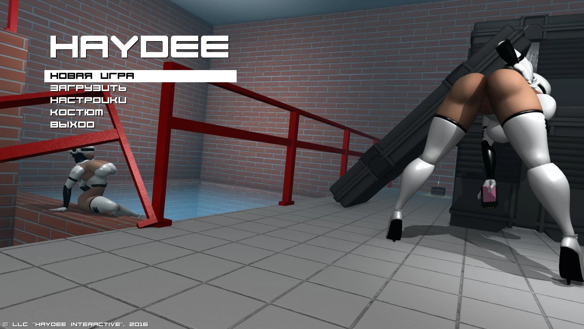 Haydee "A More Dynamic Mainmenu | Новый вид меню"