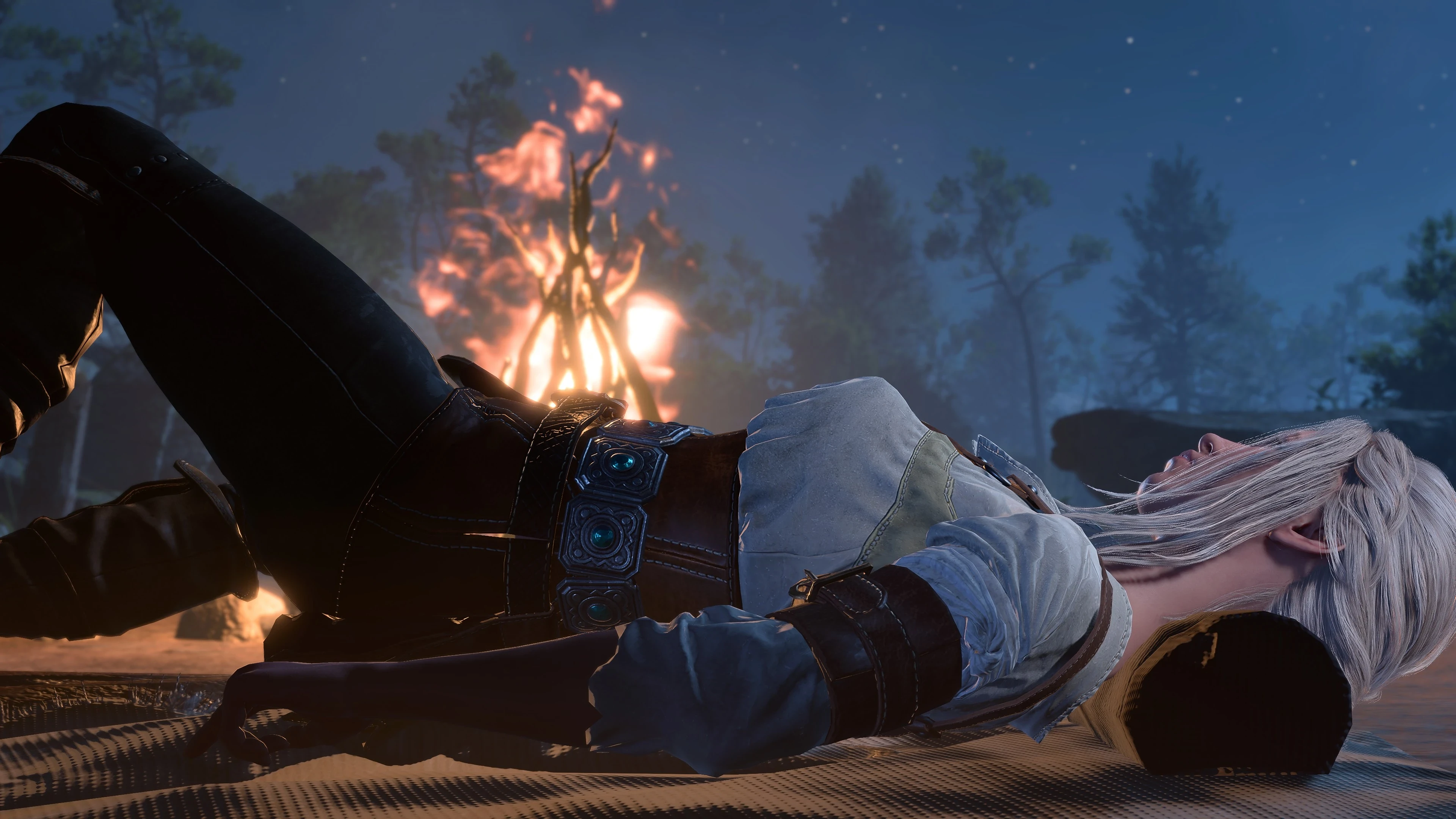 Baldur's Gate 3 "Одежда Цири из The Witcher 3" [v1.1.7.2]