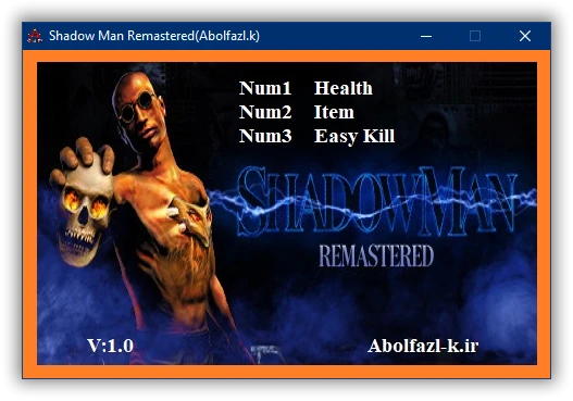 Shadow Man Remastered: Трейнер/Trainer (+3) [1.0] {Abolfazl.k}