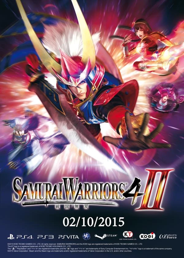 Samurai Warriors 4 - II выйдет в Европе и посетит PC