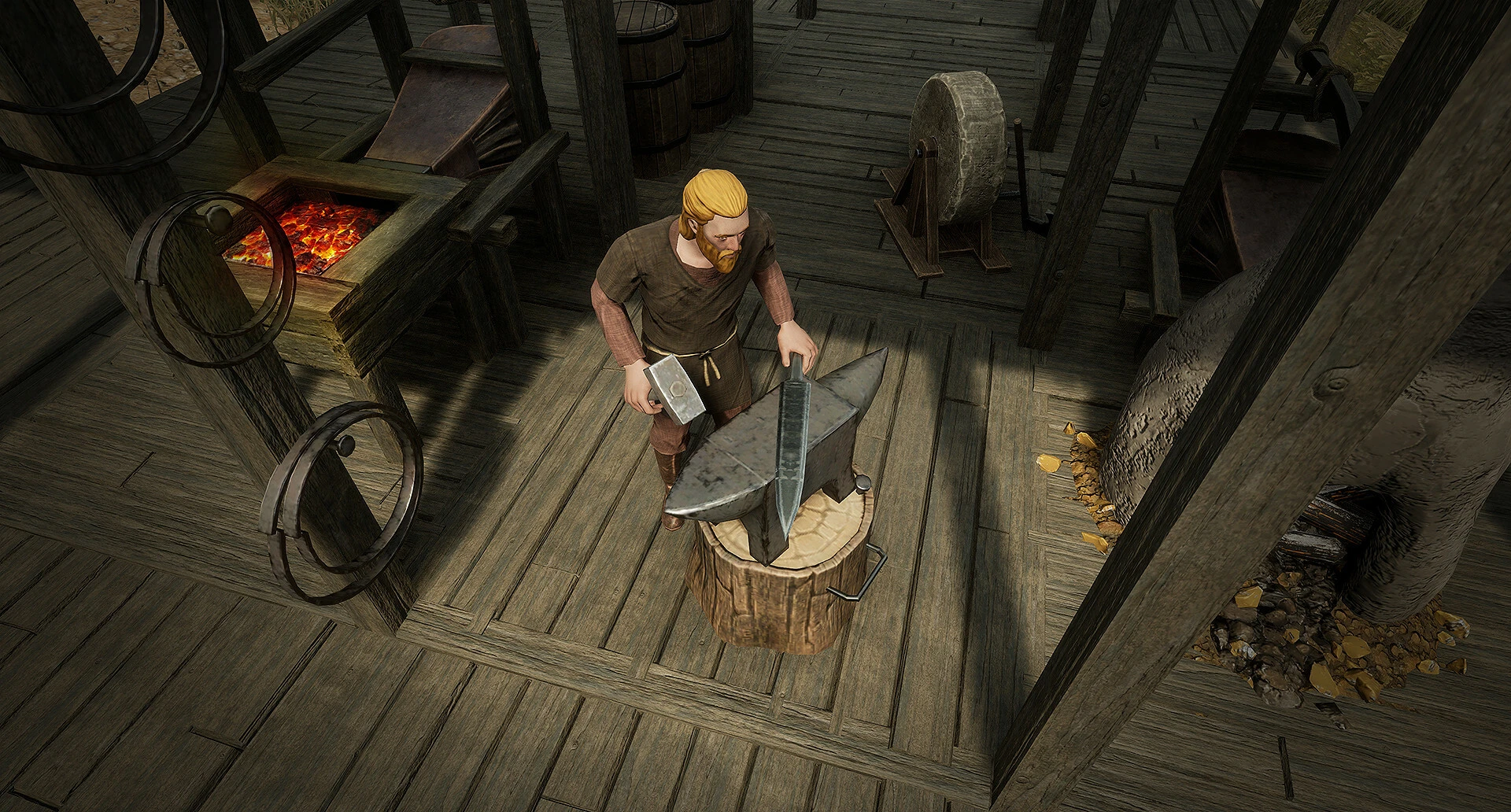 Третий дневник разработчиков Anvil Empires расскажет о кузнечном деле, жилье для игроков и технологии бесшовного мира