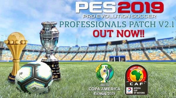 PES 2019 "Mini Update For Patch Pes Professionals 2019 V2.1"