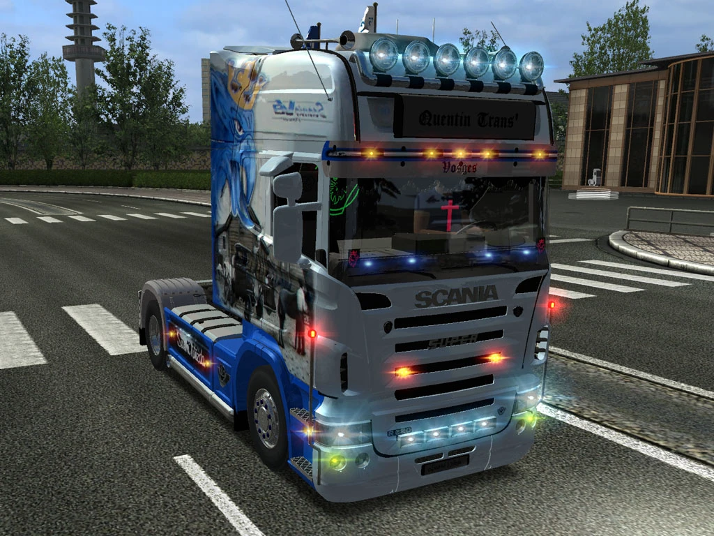 German Truck Simulator "Scania R620 V8 "