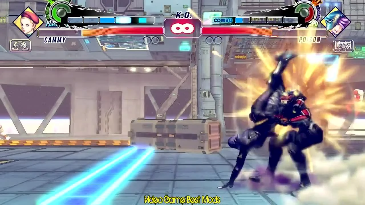 Street Fighter 4 "Командор Шепард как модификация в Street Fighter #1"