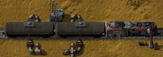 Factorio "Rail Tanker"