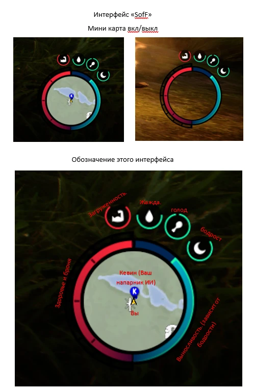 Не большая помощь по навигации в интерфейсе
