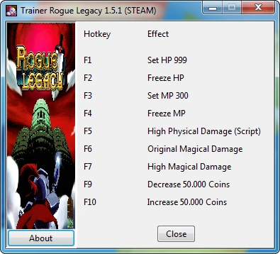 Rogue Legacy: ТрейнерTrainer (+9) [1.5.1] {remi}