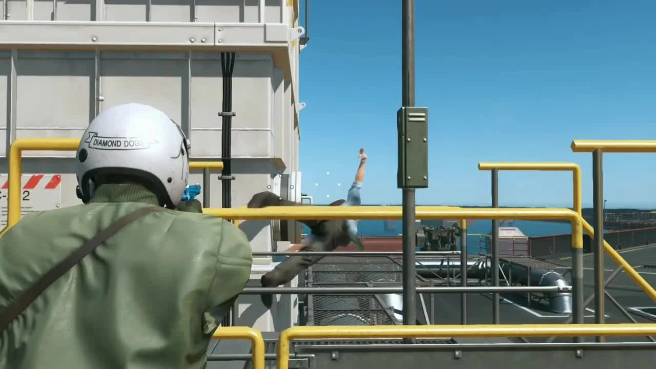 Хьюи учится летать - Metal Gear Solid 5: The Phantom Pain