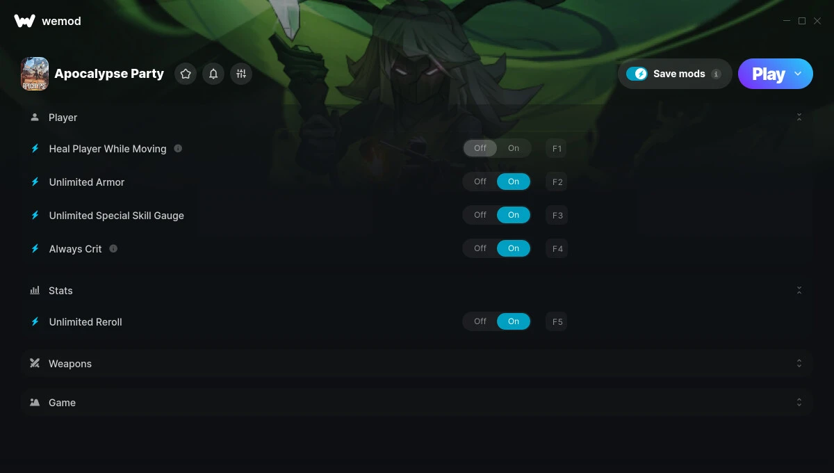 Apocalypse Party "Трейнер +8" [UPD: 01.11.2024] {ColonelRVH / WeMod}