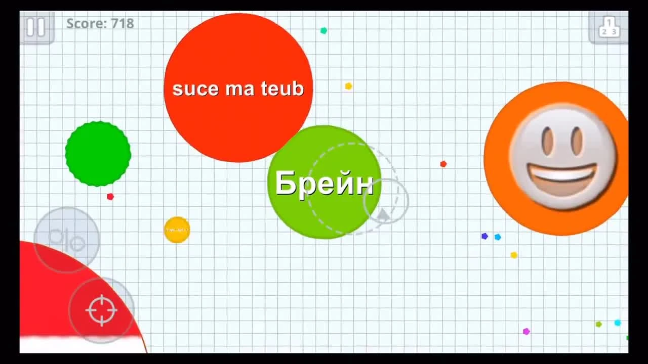 AGARIO - Обзор Мобильной Версии