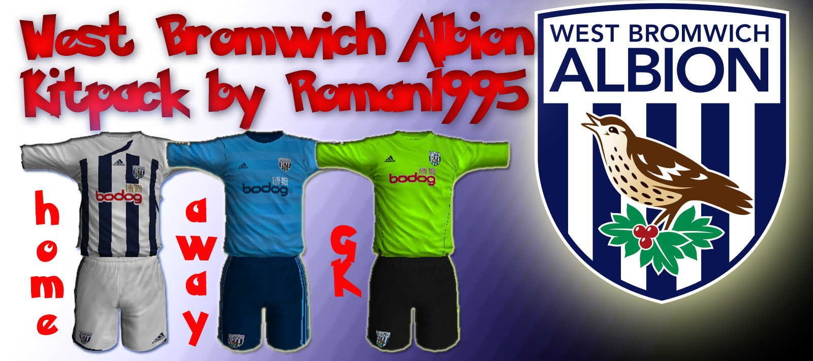 FIFA 10 "West Bromwich Kitpack by Roman1995"