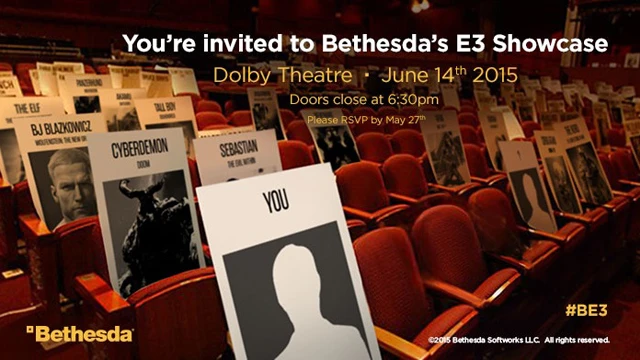 В приглашении от Bethesda на E3 2015 не упоминается Fallout
