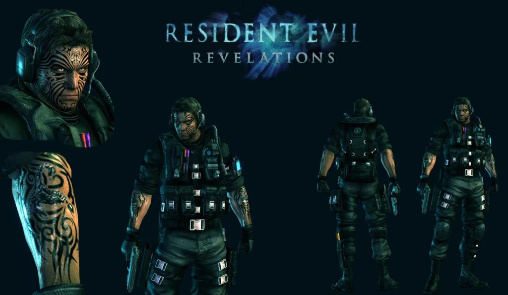 Resident Evil: Revelations "Warrior Chris wetsuit skin"