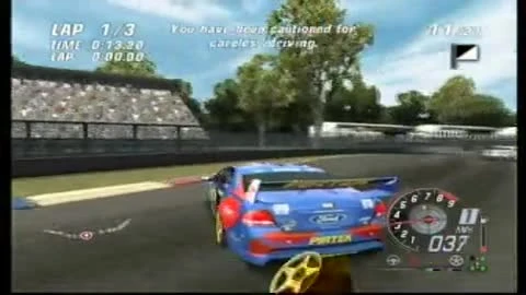 ToCA Race Driver 3 - Демонстрация столкновений