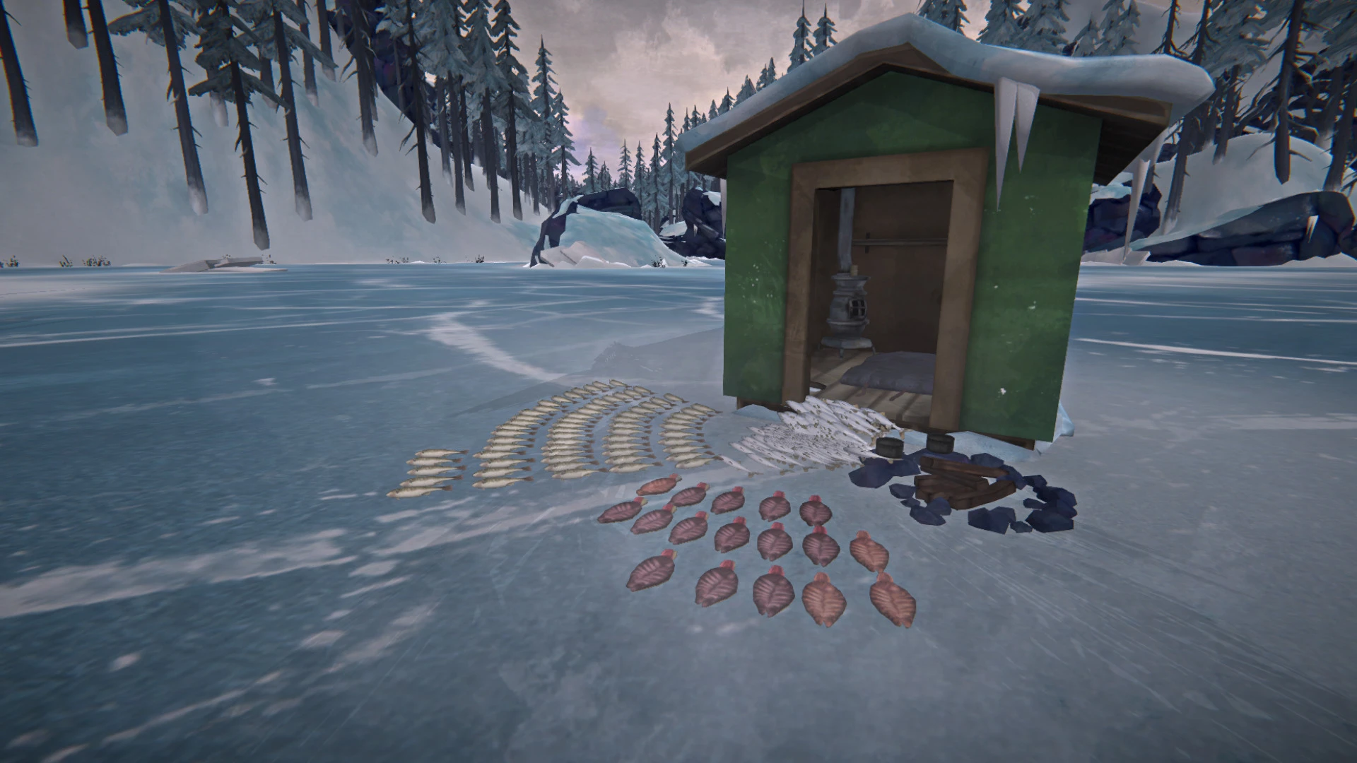 Рыбалка-собираемся и изучаем-The long Dark