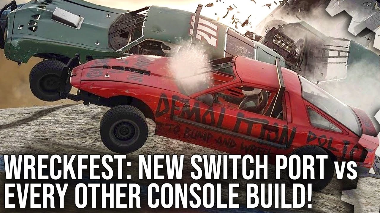 Digital Foundry восхищены портом Wreckfest для Nintendo Switch