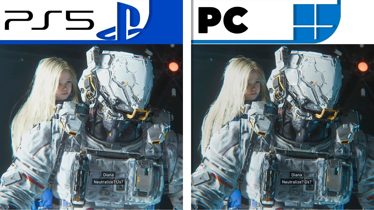 Раннее сравнение Pragmata на ПК с RTX 5090 и PS5