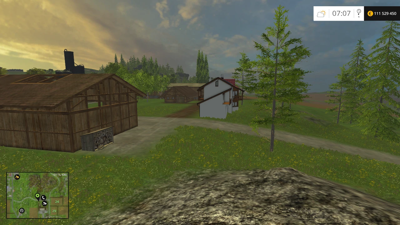 Farming Simulator 15 "House with garage v 1.1 Placeable"