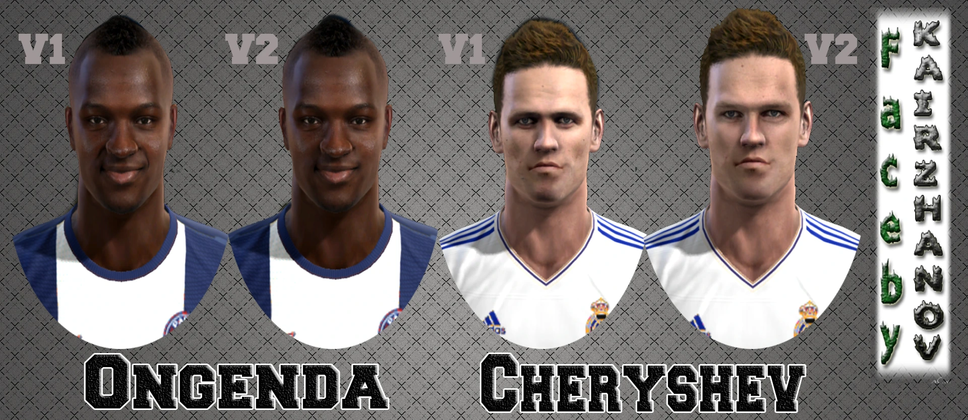 PES 2013 "Face Ongenda & Cheryshev"