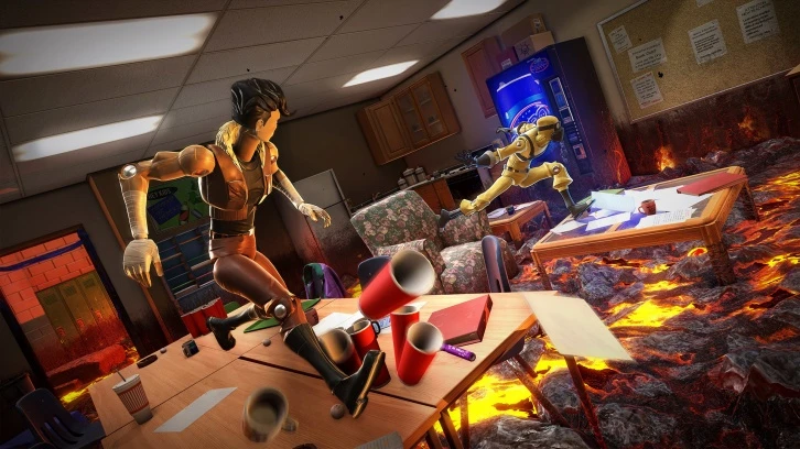 Hot Lava - Mirror's Edge в мире детских фантазий. Дата релиза новой игры от создателей Mark of the Ninja и Don't Starve