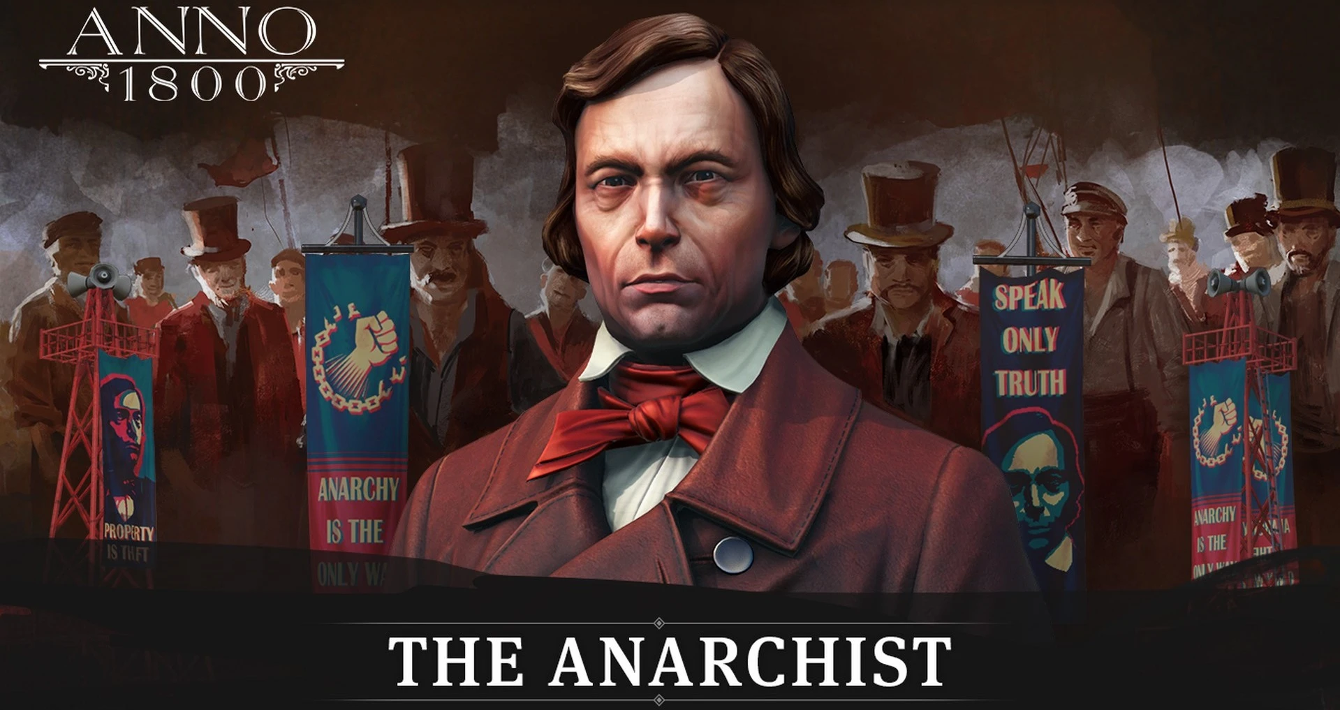 Для стратегии Anno 1800 вышло дополнение "Анархист"