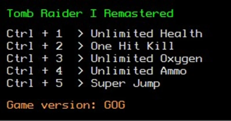 Tomb Raider I-2-3 Remastered "Трейнер +5" [GOG] {LIRW / GHL}