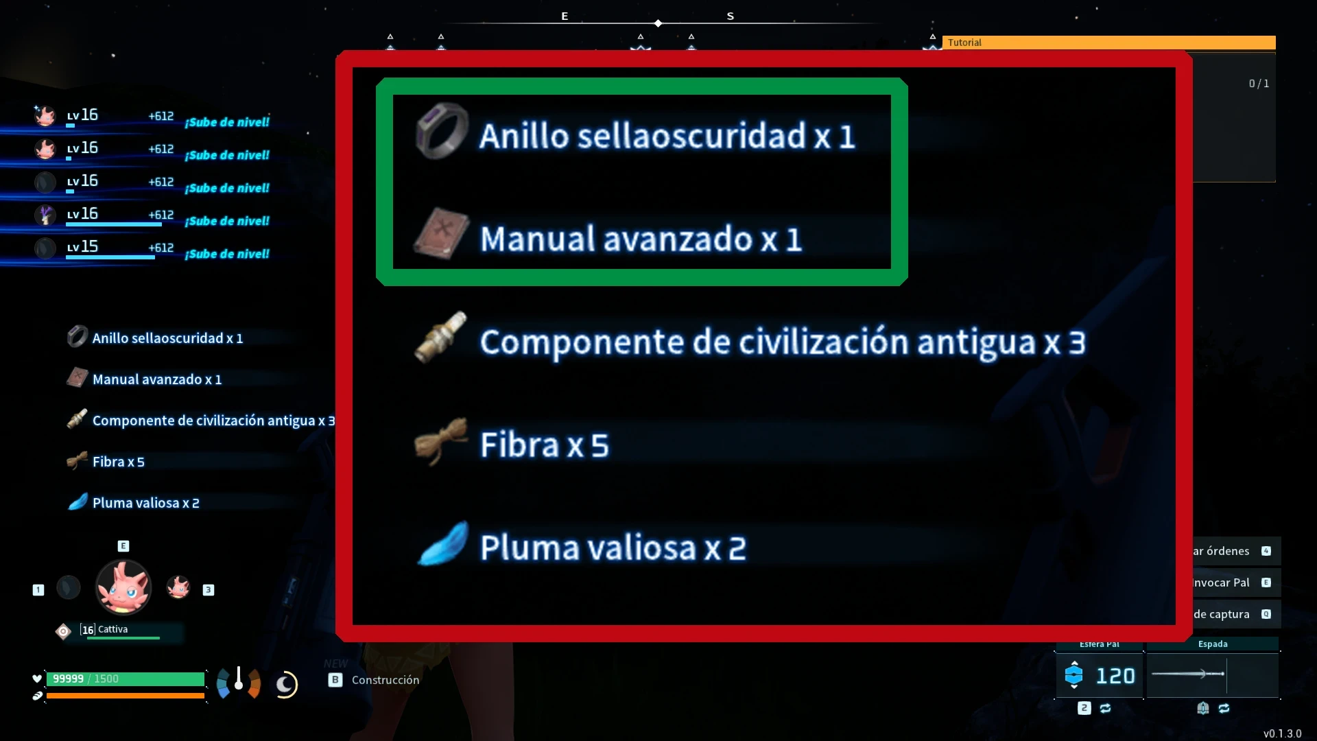 Palworld "Высокий шанс выпадения предметов"