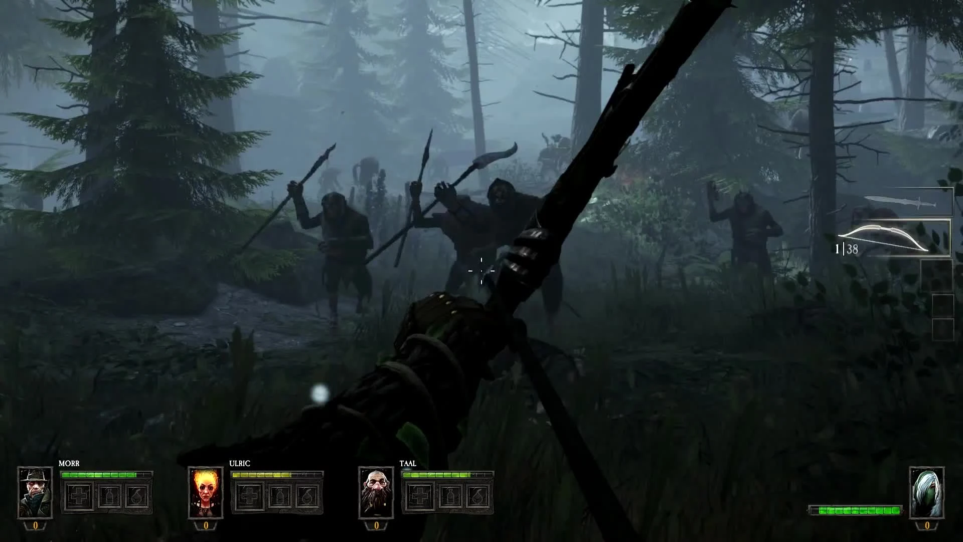 Эльфийская лучница в трейлере Warhammer: End Times - Vermintide