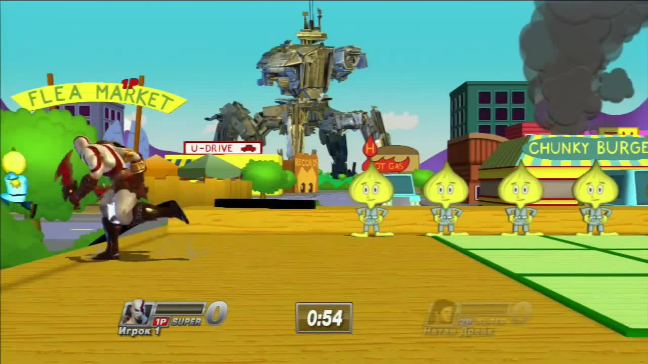 PlayStation All-Stars: Battle Royale - Аркада за Кратоса