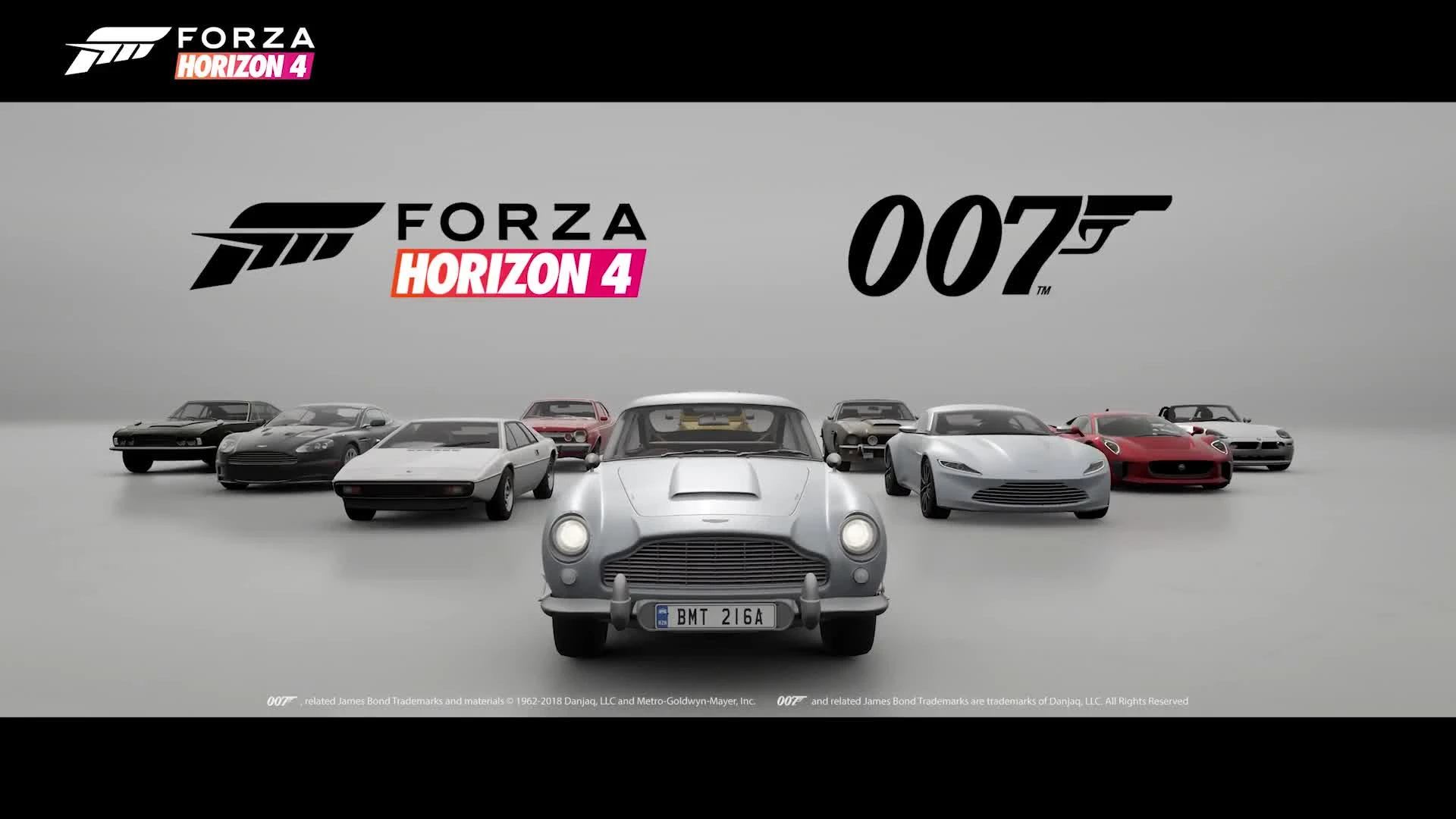 Автомобили Джеймса Бонда в трейлере Forza Horizon 4