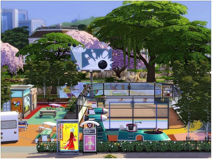 The Sims 4 "Парк Neighborhood"