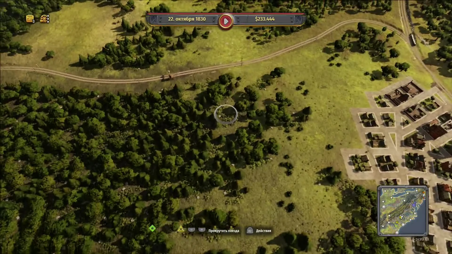 Самый первый паровоз - ч3 Railway Empire