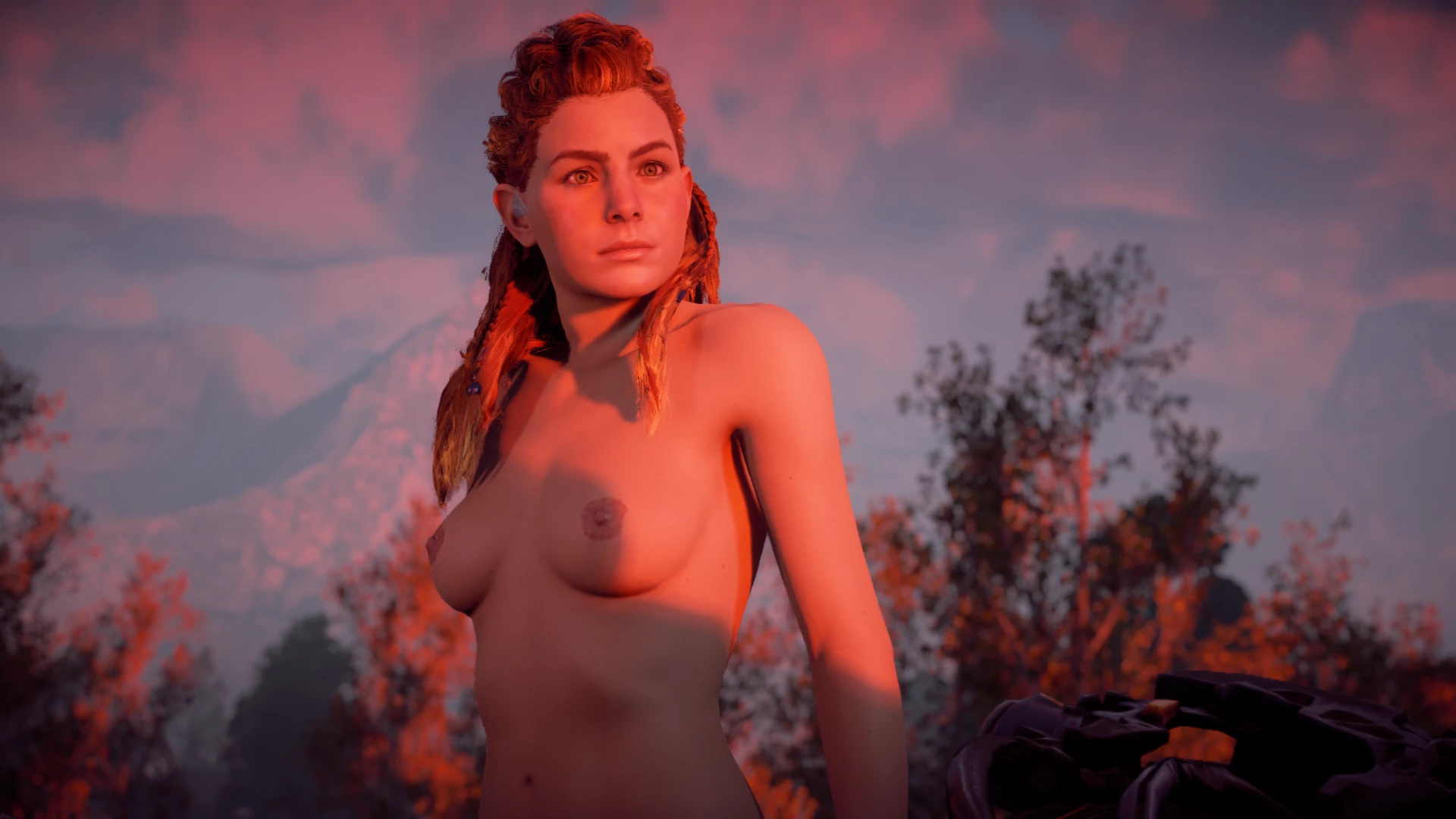 Horizon: Zero Dawn "Голая Элой"