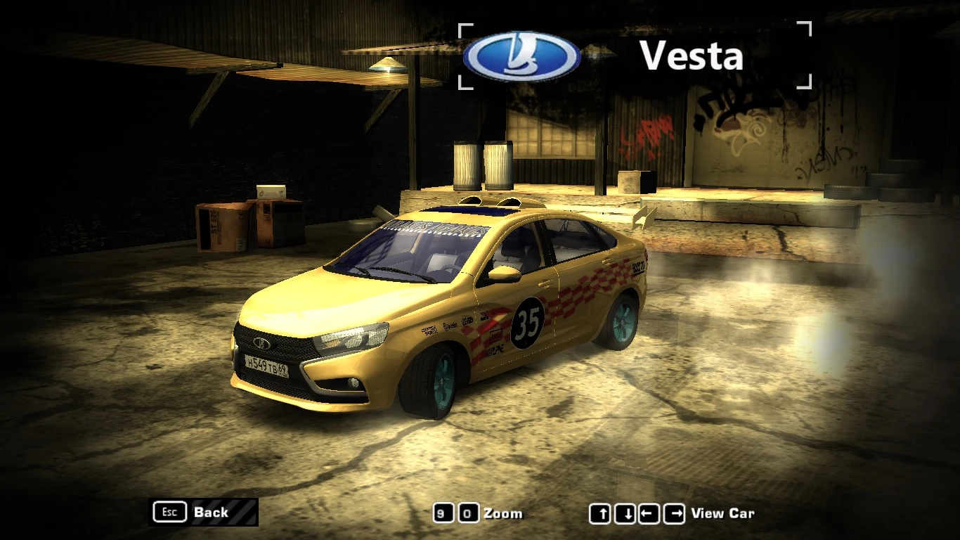 Need for Speed: Most Wanted "Лада Веста (2016)"