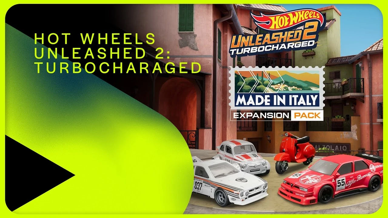 Для Hot Wheels Unleashed 2: Turbocharged вышел набор "Сделано в Италии" с итальянскими автомобилями и локацией