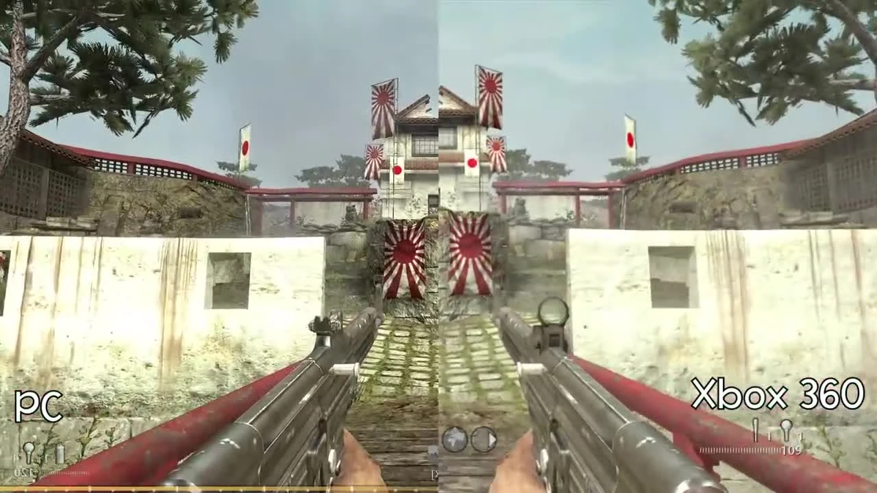 World at War 2 VS World at War Remastered...