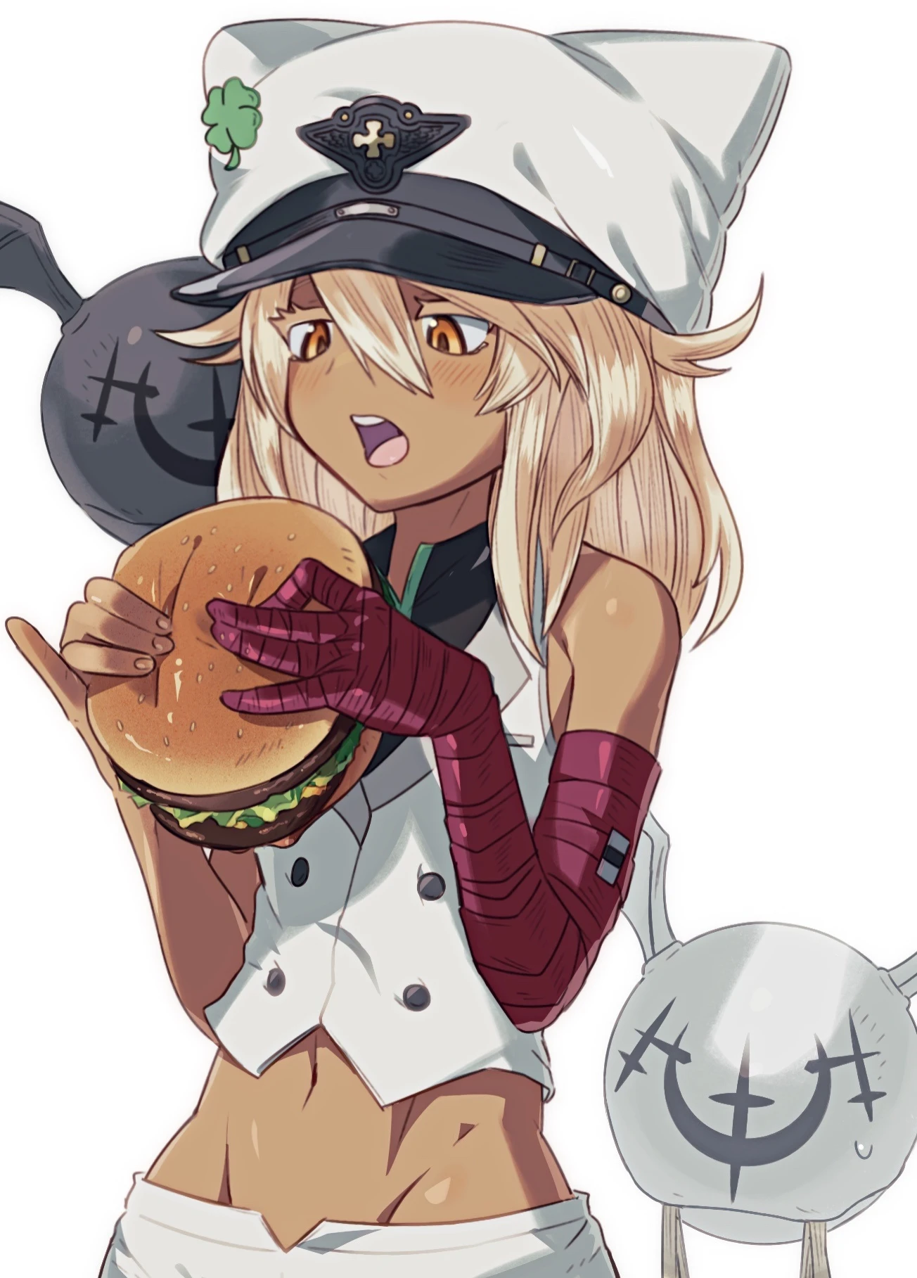 Наконец-то могу поесть гамбургер