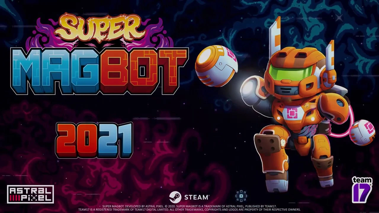 Team17 выпускает магнитный платформер Super Magbot для Switch и ПК