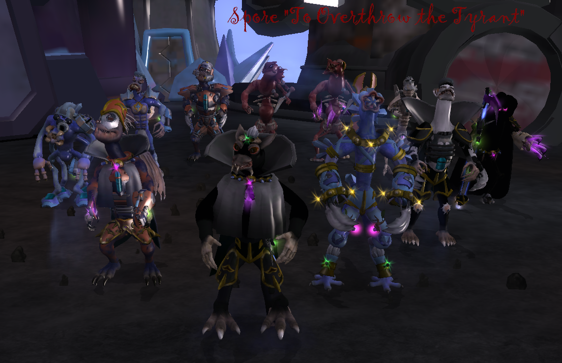 Spore "To Overthrow the tyrant"
