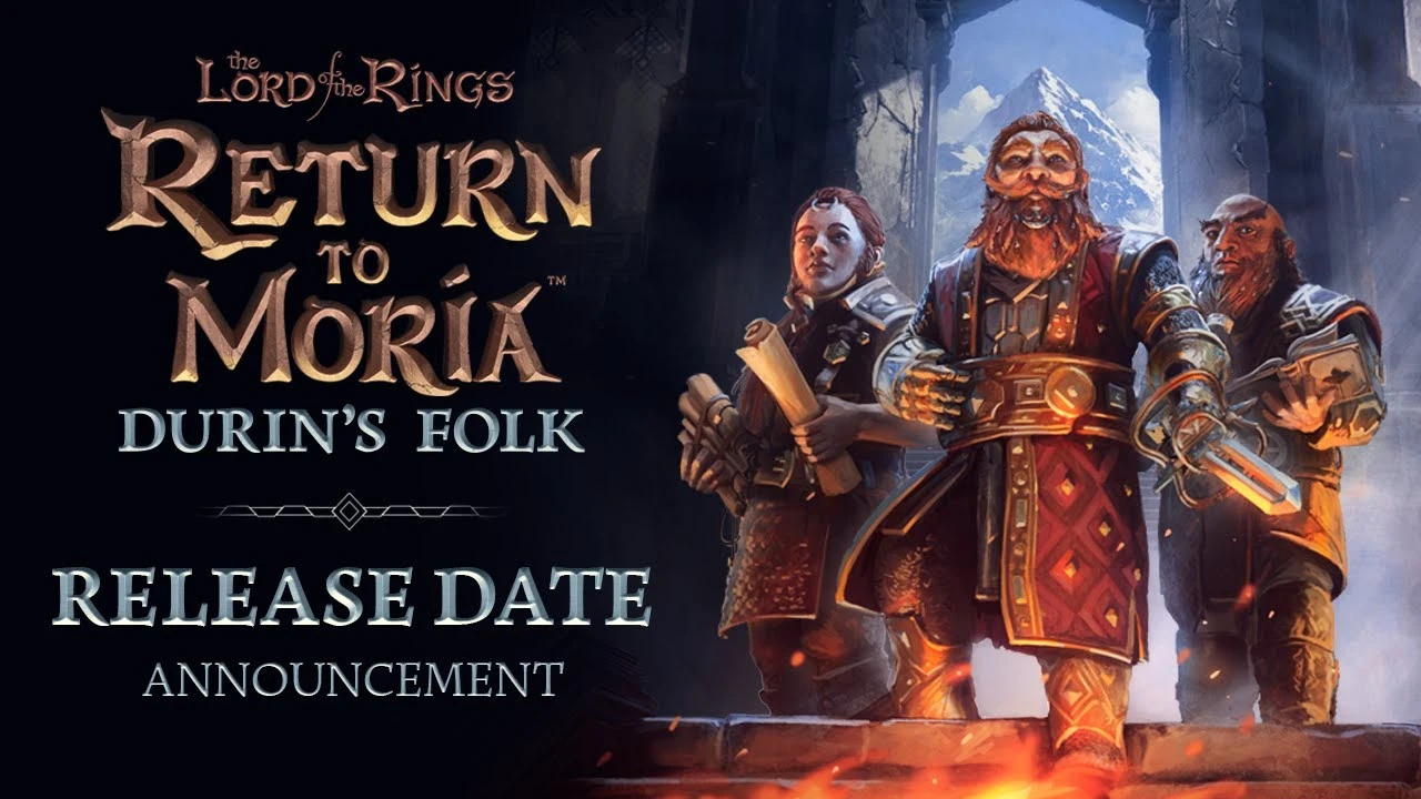 Дополнение Durin's Folk для The Lord of the Rings: Return to Moria выйдет 18 ноября и предложит 20 часов геймплея