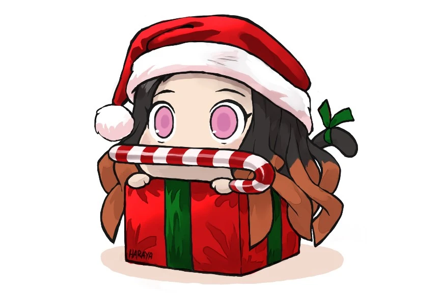 Подарочек в роли мимимишной Незуко