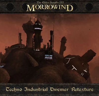 TES 3 Morrowind "Techno Industrial Dwemer Retexture"