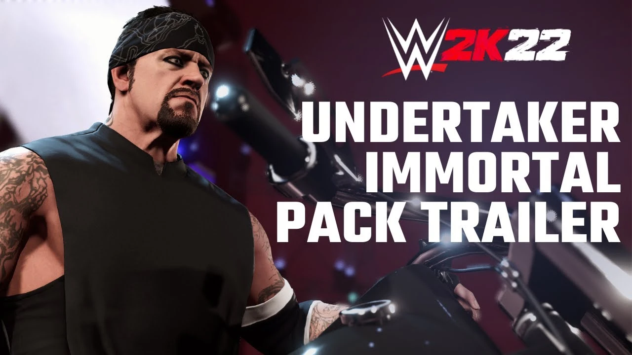 Новый трейлер WWE 2K22 посвящённый Undertaker Immortal Pack